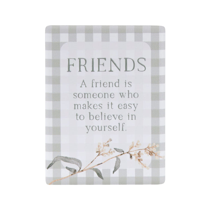 Rustic Meadow Ceramic Magnet Friends