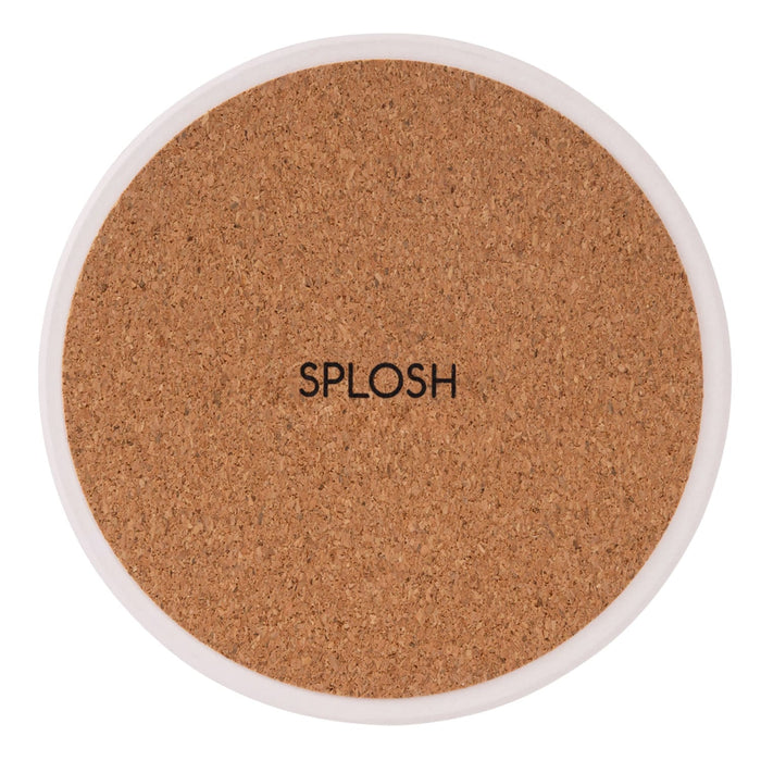 Rustic Meadow Ceramic Coaster Barn