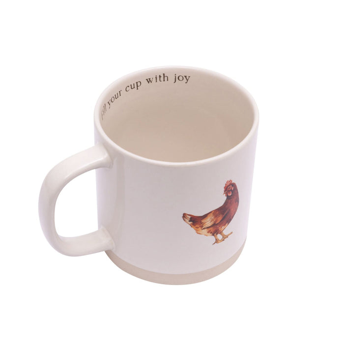 Rustic Meadow Mug Chicken