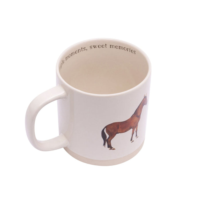 Rustic Meadow Mug Horse