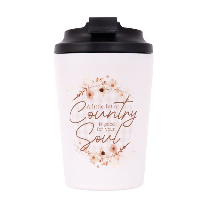 Rustic Meadow Insulated Coffee Cup