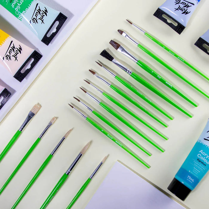 Mont Marte Paint Brush Set Discovery 15pc