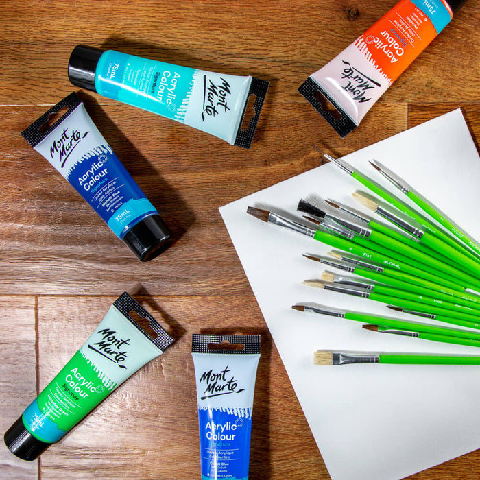 Mont Marte Paint Brush Set Discovery 15pc