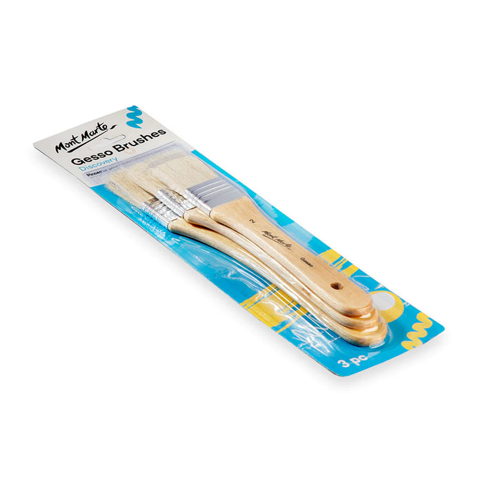 Mont Marte Gesso Brushes 3pc