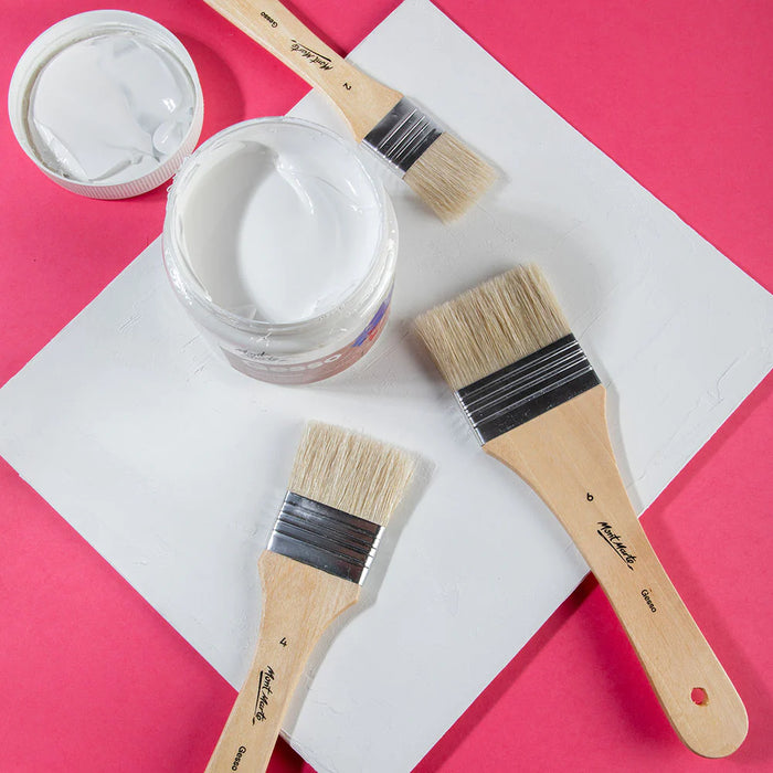 Mont Marte Gesso Brushes 3pc