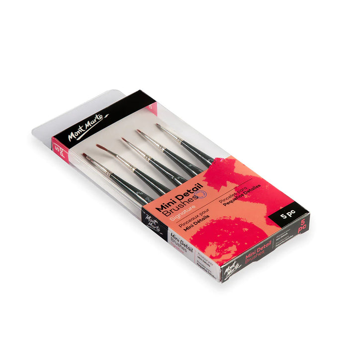 Mont Marte Detail Brush Set 5pc