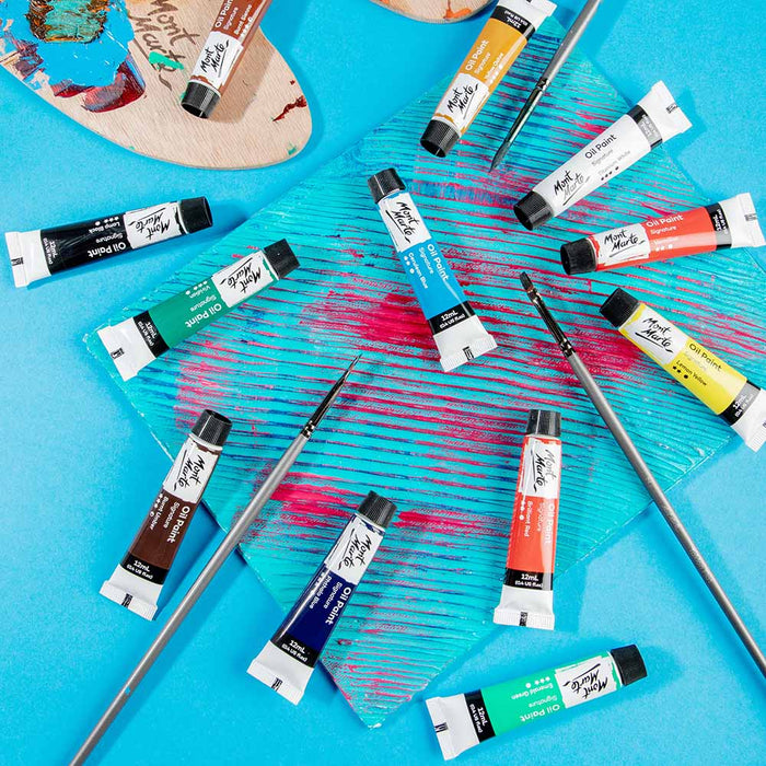 Mont Marte Oil Paints 12pc