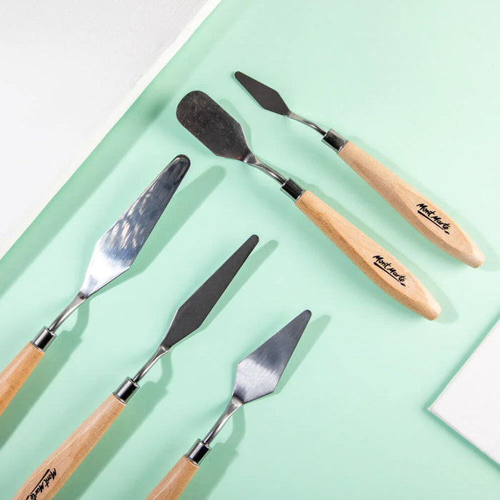 Mont Marte Palette Knife Set 5pc
