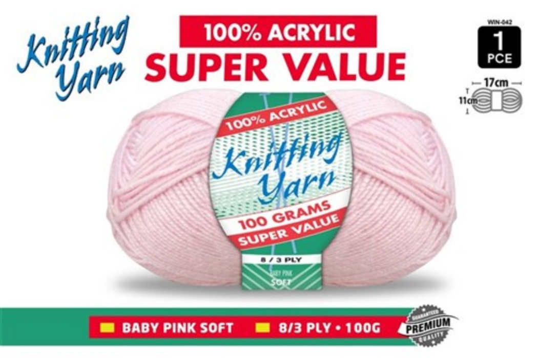 Yarn Acrylic 100g