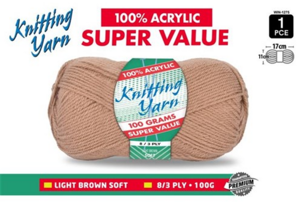 Yarn Acrylic 100g