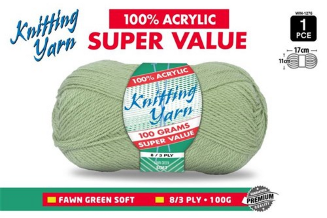 Yarn Acrylic 100g