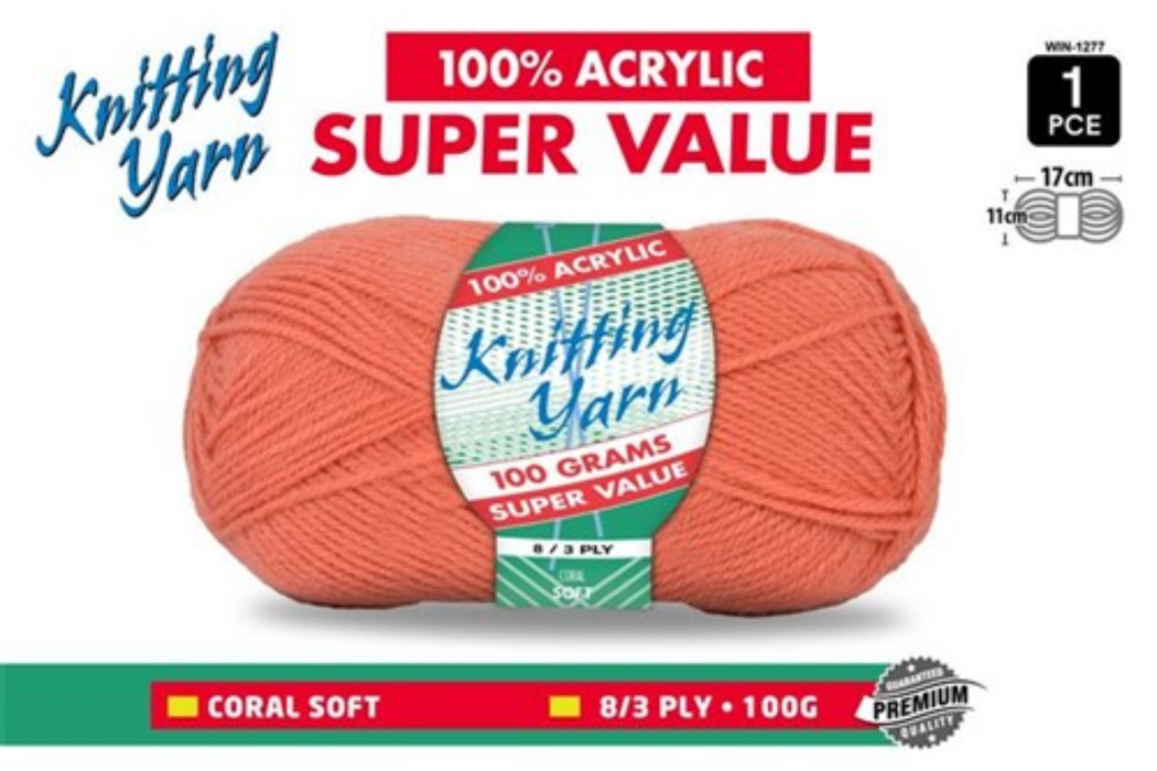 Yarn Acrylic 100g