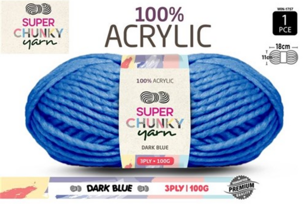 Yarn Super Chunky 100g