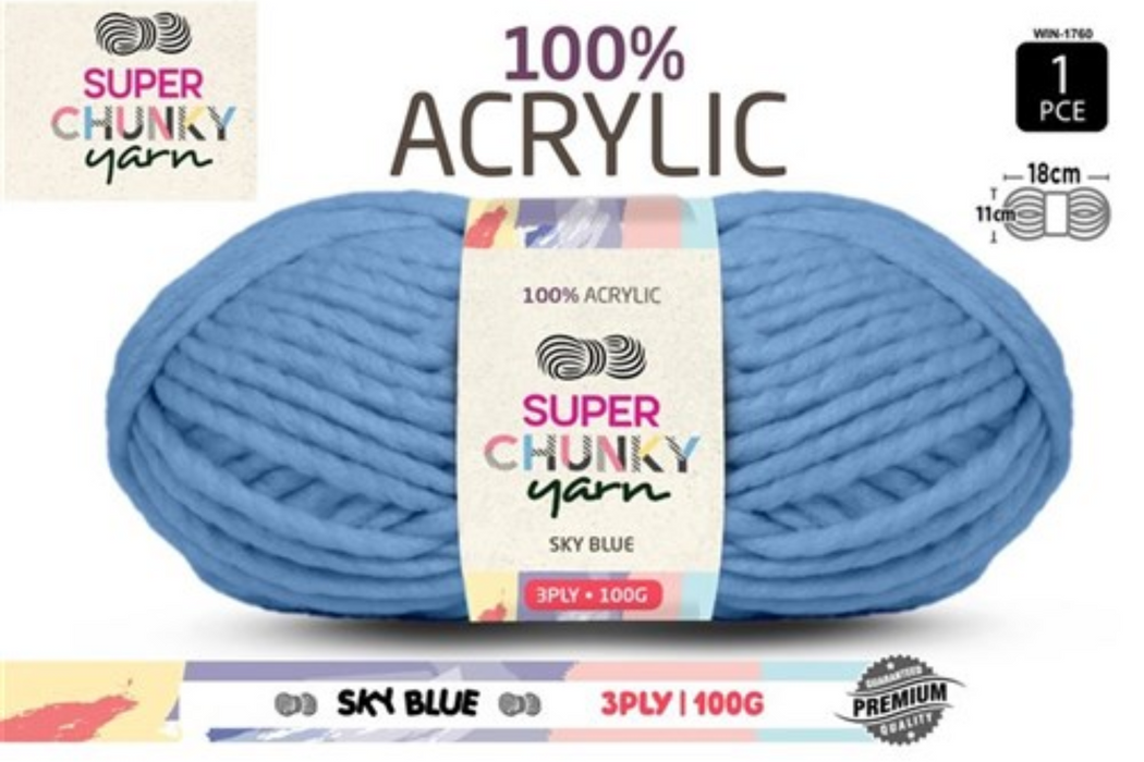 Yarn Super Chunky 100g