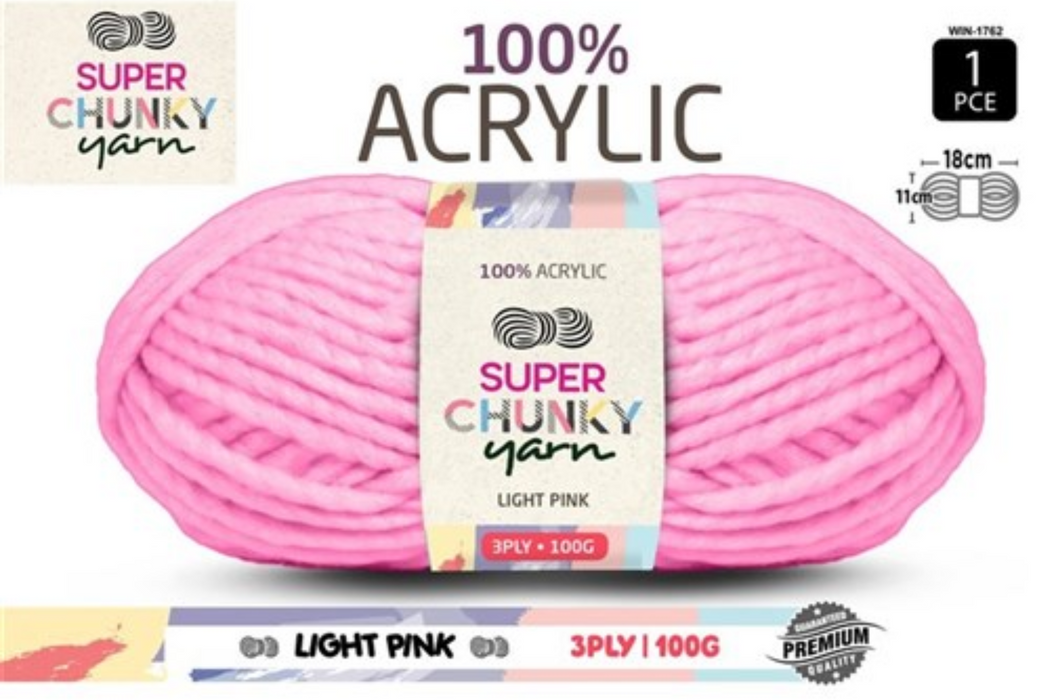 Yarn Super Chunky 100g