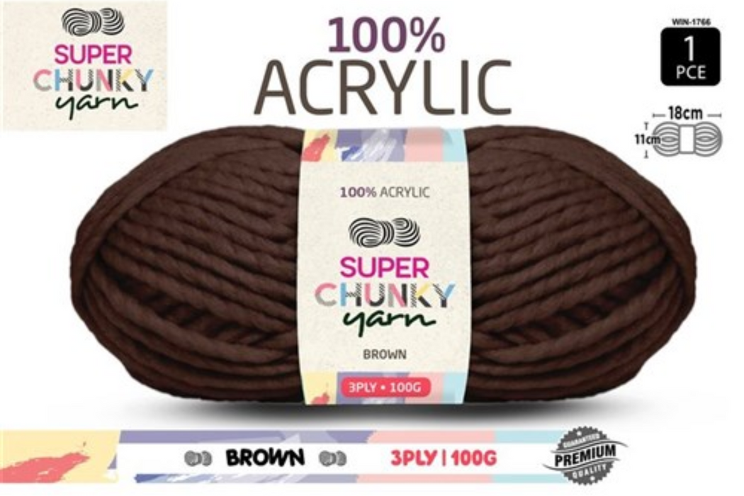 Yarn Super Chunky 100g