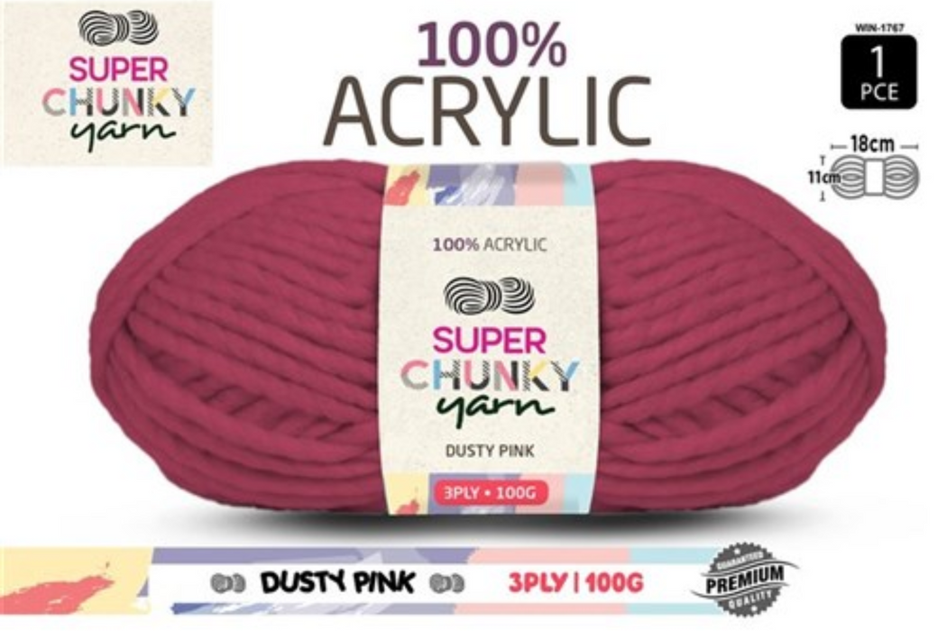 Yarn Super Chunky 100g