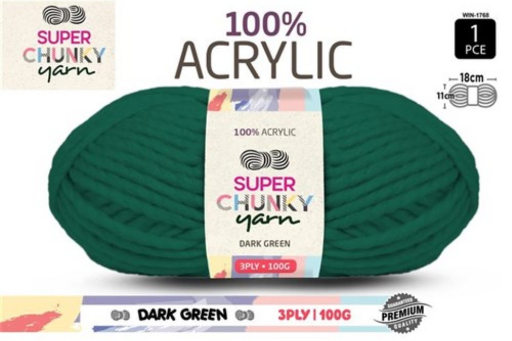 Yarn Super Chunky 100g