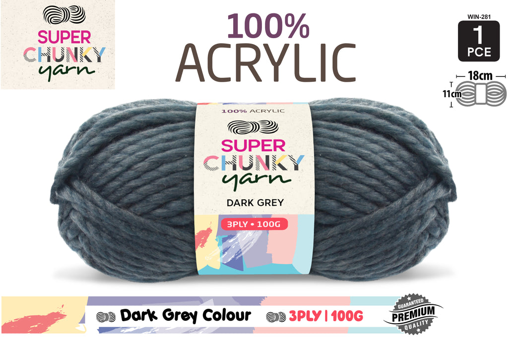 Yarn Super Chunky 100g