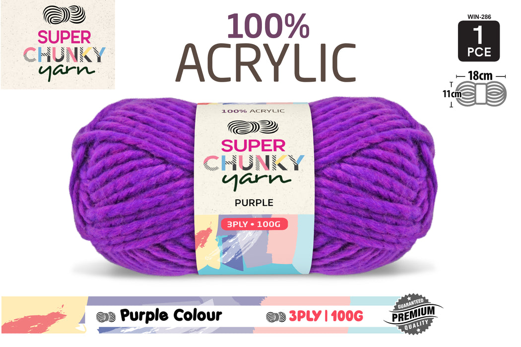 Yarn Super Chunky 100g