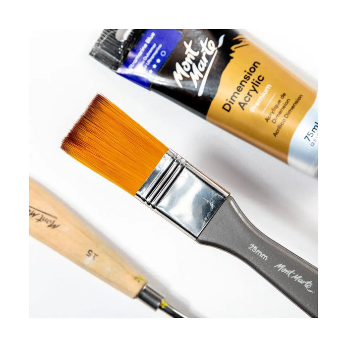 Mont Marte Brush Taklon Flat Wide 25mm
