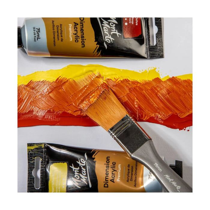 Mont Marte Brush Taklon Flat Wide 25mm