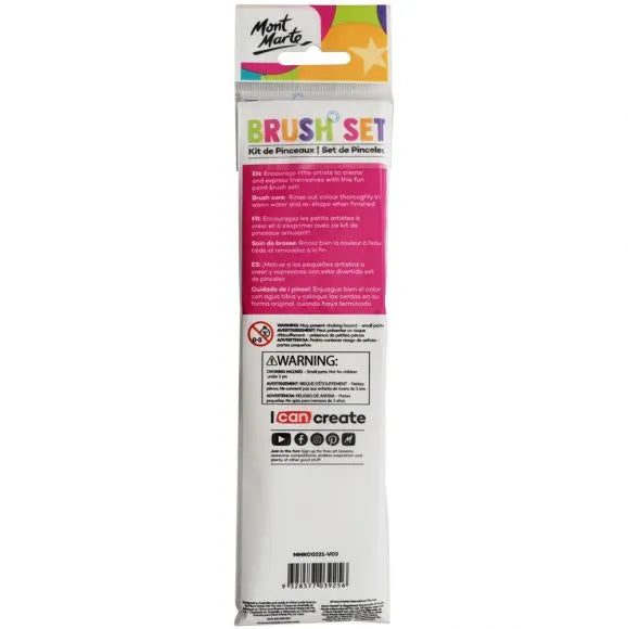 Mont Marte Brush Set 4pc