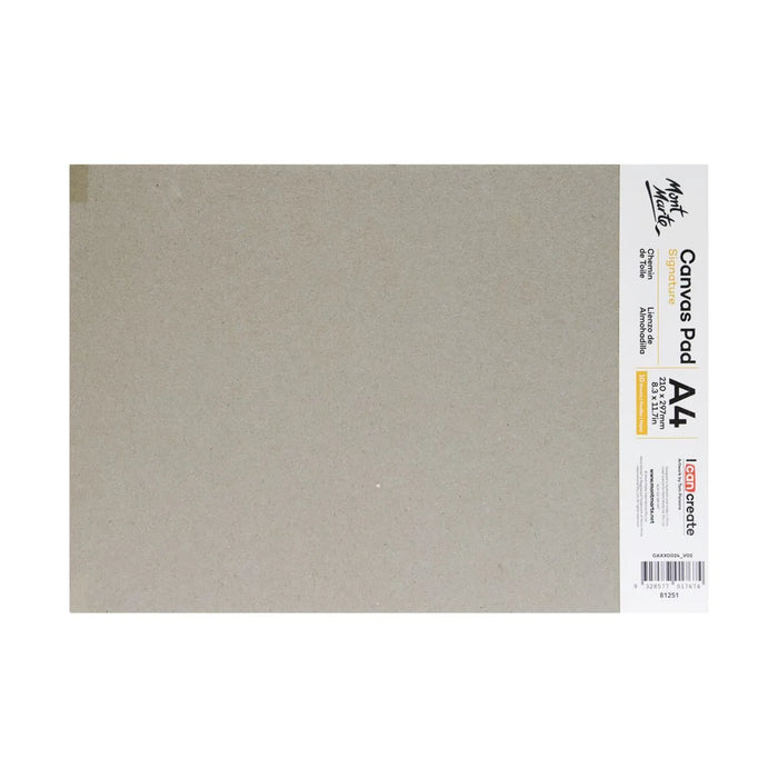 Mont Marte Canvas Pad A4 10 sheets