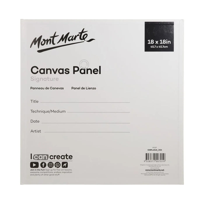 Mont Marte Canvas Panel 45x45cm