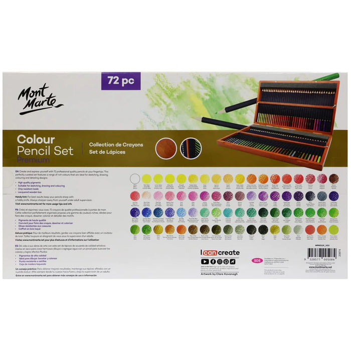 Mont Marte Pencil Set Premium 72pc
