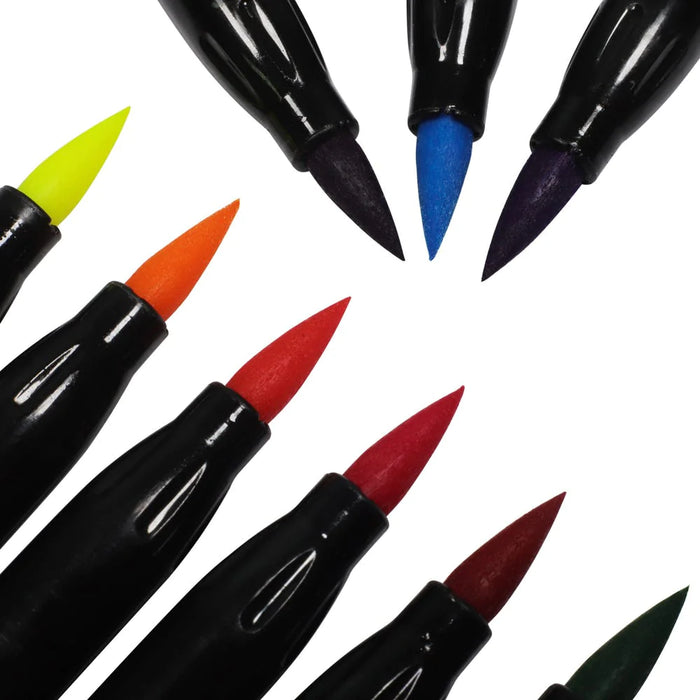Mont Marte Colouring Brush Markers 12pc