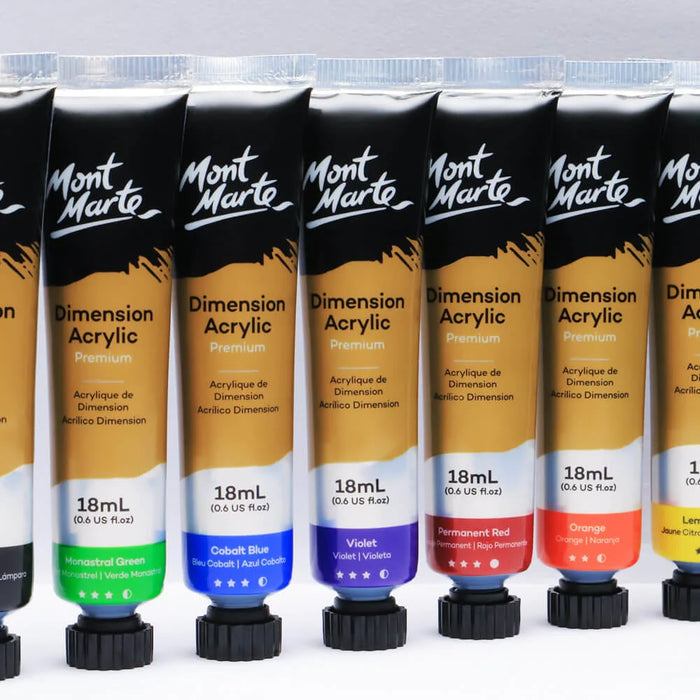 Mont Marte Dimension Acrylic Intro 8pc