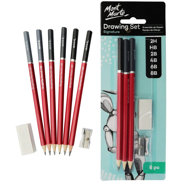 Mont Marte Drawing Set 8pc