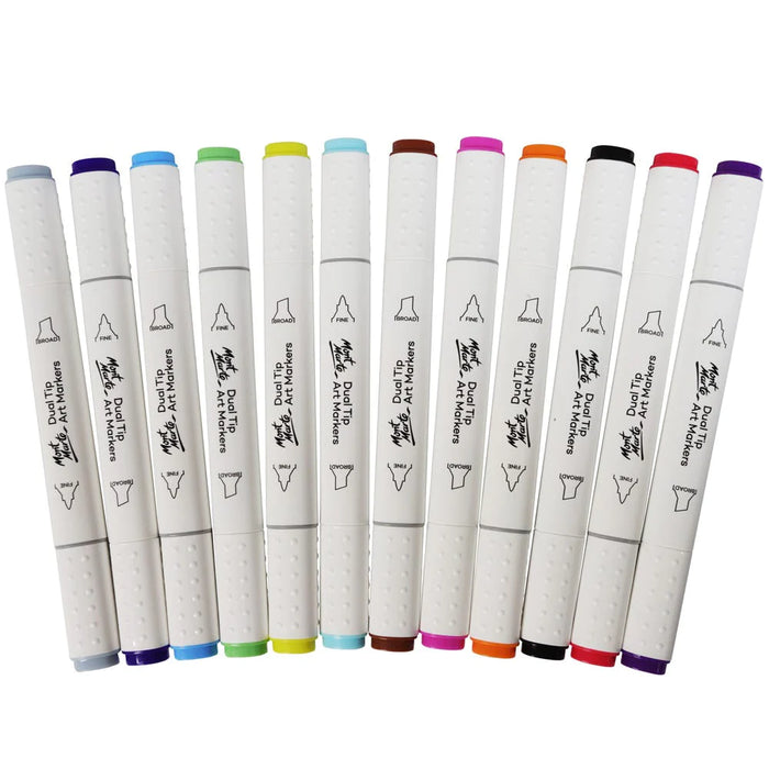 Mont Marte Dual Tip Markers 12pc