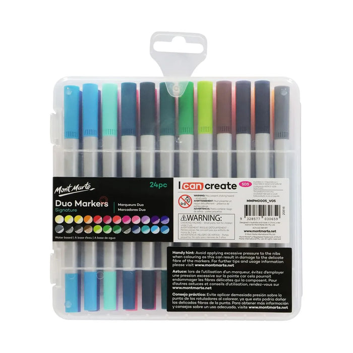 Mont Marte Adult Duo Markers 24pc
