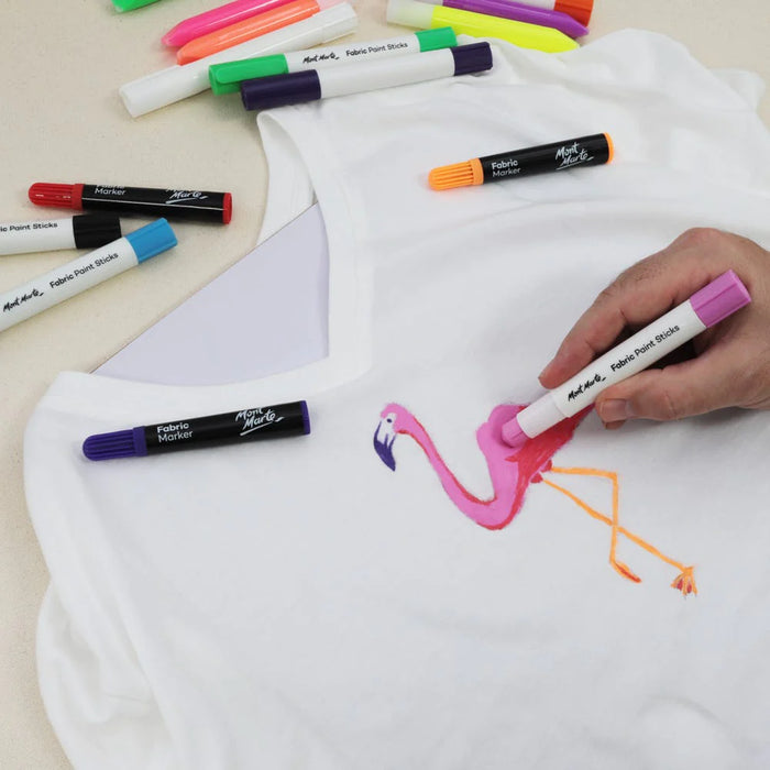 Mont Marte Fabric Marker Art Set 22pc