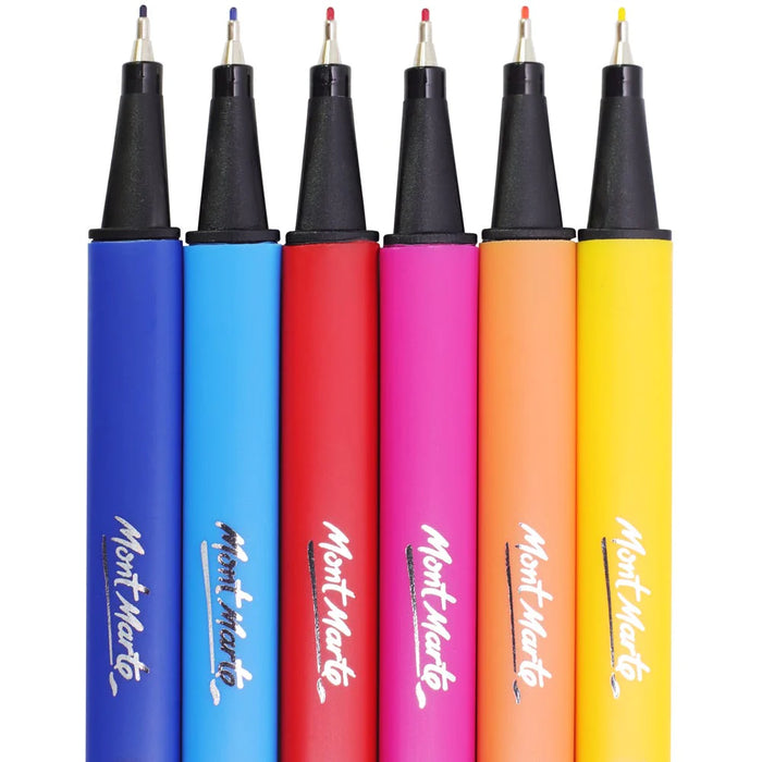 Mont Marte Fine Tip Markers 12pc