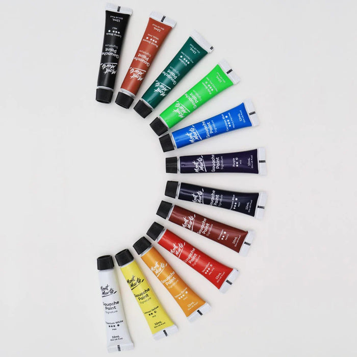 Mont Marte Gouache 12pc
