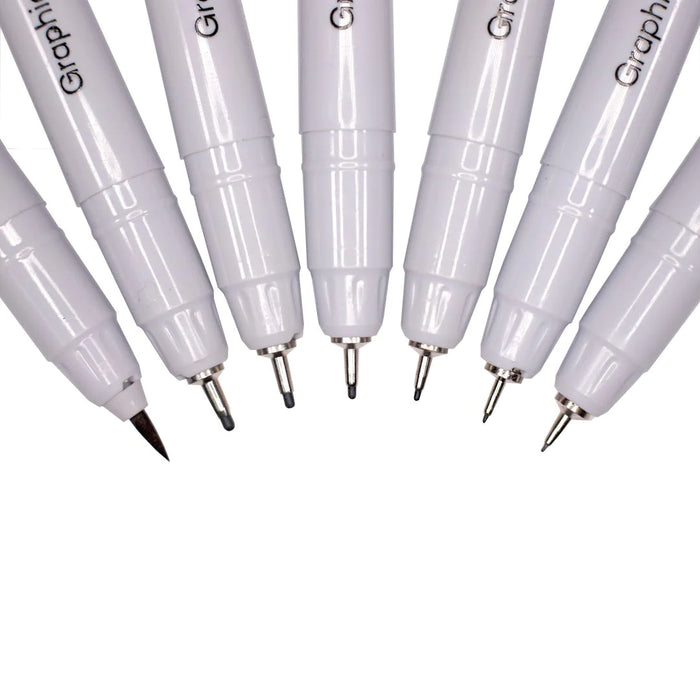 Mont Marte Graphic Fineliners 7pc