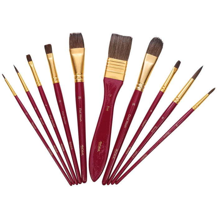 Mont Marte Watercolour Brush Set 11pc