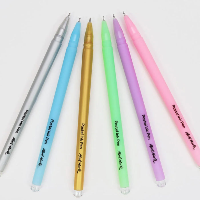 Mont Marte Pastel Ink Pens 6pc