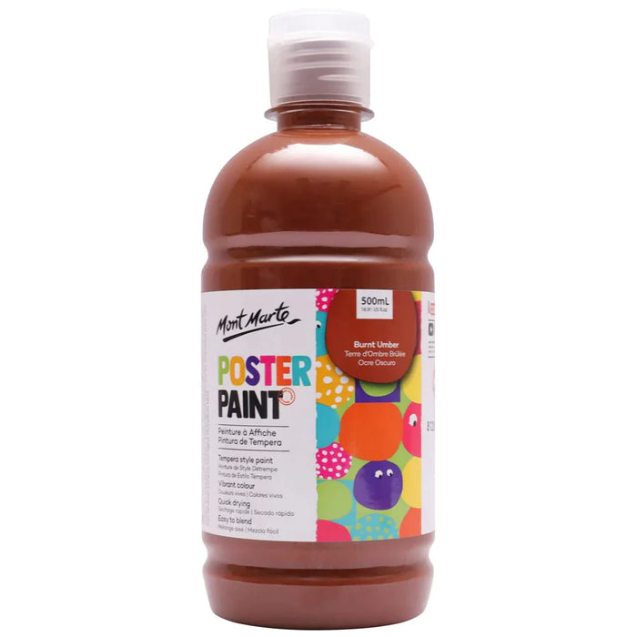Mont Marte Poster Paint 500ml