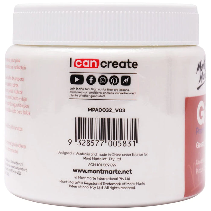 Mont Marte Gesso Tub 500ml