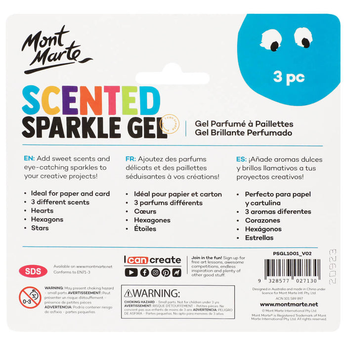 Mont Marte Kids Scented Gel 3pc