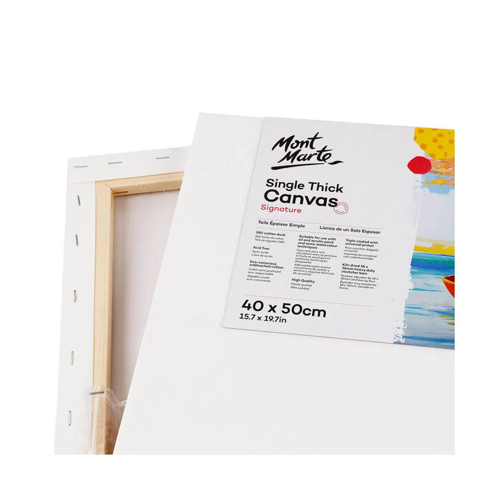 Mont Marte Canvas Single Thickness 40x50cm