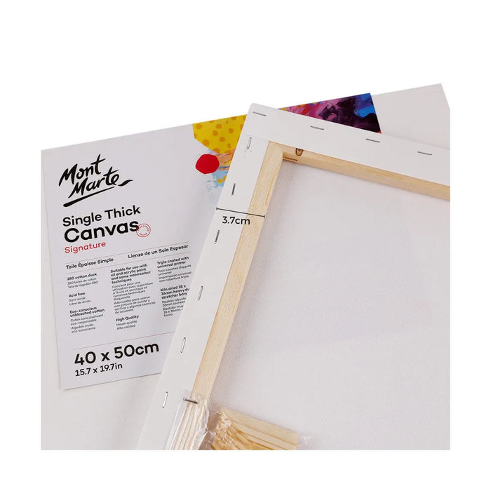 Mont Marte Canvas Single Thickness 40x50cm