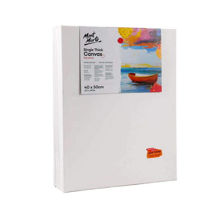 Mont Marte Canvas Single Thickness 40x50cm