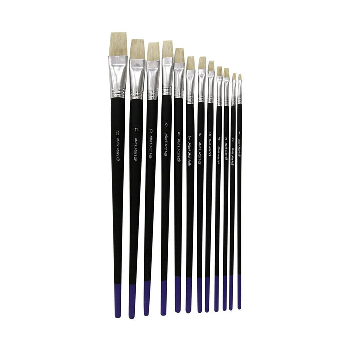 Mont Marte Brush Flat 12pc